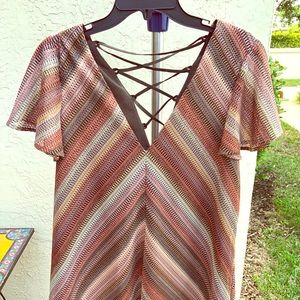 Ladies Woven Top